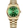 WEICHULWJ MORICHULWJ CADISEN Design Automatico Orologio Da Uomo Meccanico Acciaio Inox Impermeabile Orologi Da Polso Omaggio Non allergico, 8215verde, Moderno