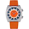 Sugess SEESTERN Double Crown Diver, Arancione, 8215, Zaffiro, Lume, 100m Diving, BNIB