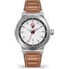 Ducati Orologio analogico al quarzo unisex con cinturino in pelle DTWGF2019205, beige., cinghia