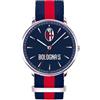 Lowell Orologio Analogico Solo Tempo Con Stemma BOLOGNA FC P-BA4490XB1
