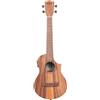 Kala Ukulele tenore tri-top in teak con cutaway ed equalizzazione, ukulele soprano acustico-elettrico, corpo in mogano, ideale per tutti i livelli di abilità, ottimo suono per principianti e