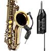 SGPRO microfoni wireless per sassofono, microfono a clip per sax e tromba, equalizzatore preimpostato e livello di eco, trasmissione da 5 m, ricaricabile, trasmettitore e ricevitore