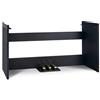 Steinmayer STP-60 SM Supporto per P-60 nero, Supporto per stage piano | Con unità a 3 pedali (Soft, Sostenuto e Sustain), Adatto al modello P-60, Montaggio semplice, Materiale: legno, Colore: nero