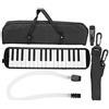 Gaeirt Strumento musicale a fiato Melodica a 32 tasti per suonatori di melodica(Nero)