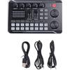 Doumneou F998 Scheda audio Microfono Interfaccia Audio Mixer Scheda Audio Mixer Console Amplificatore per Telefono PC