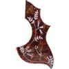 Yuemiya Battipenna per chitarra acustica Gibson Hummingbird, piastra antigraffio autoadesiva, spessore 2 mm, 40-43 pollici, piastra universale resistente ai graffi