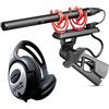 RØDE Rode NTG-5 Kit microfono direzionale Broadcast + cuffie Keepdrum