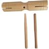 JSZDFSV Strumento Palmare Blocchi ritmici Blocco di tono musicale Blocchi di percussioni in legno Blocco professionale Blocchi di legno portatili