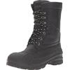 Kamik Nationpro - Stivali da Neve Uomo, (Black-Noir), 45 EU