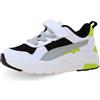 PUMA Bambini Scarpe Trinity 2 Lt AC+ PS Taglia 28 Codice 403704-13 Bianco