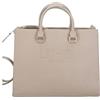 Liu Jo borsetta borsa shopper Halona ECS Tote Bag Neutro grigio talpa