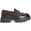 CAFèNOIR - Mocassino da Donna con Frange in Pelle, da Donna, Colore T.Moro, Taglia 37