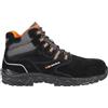 COFRA TN630-000.W40 WALLBAR S1PS FO SR Taglia 40 Scarpa Antinfortunistica da Lavoro Polacco Crosta-Nylon Nero-Grigio/Tess.Arancio Fluo/LAMIN.APT