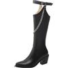 CXKOLD Stivali Primaverili Donna Stivali Texani Donna Estivi Marroni Stivali Donna Invernali Blu Stivaletti Donna con Tacco Brillantini Stivali Donna con Tacco a Spillo Stivaletto Estivo Donna Stivali