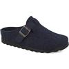 Fly Flot | Bio Style Woman Pantofole Donna, Ciabatta con Tomaia in Pet Riciclato con Fibbia Regolabile, Sottopiede in Panno Anti-shock, Made In Italy, Blu, 37