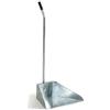 Aaphnue Alza Immondizia argentato con Manico in lamiera zincata e manico in ferro 35 cm x 25 cm H. 72 cm EV