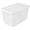 keeeper Box Contenitore con Sistema di Ventilazione, 59 x 39 x 35 cm, 52 L, Bea, Trasparente