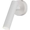 V-TAC VT-412-M Faretto LED Orientabile applique comodino da parete luce lettura colore bianco 3000K tipo lampada hotel - sku 10292