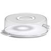 Guzzini Tortiera da Asporto Bassa Chef Line D 33 Cm Bianco