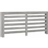 vidaXL Copertura Termosifone Sonoma 175x20x82 cm in Legno Multistrato
