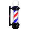 Flashing lights Palo Del Barbiere Barber Pole LED Light, Logo Per Parrucchiere All'aperto Logo Barber Shop, Strisce Illuminanti Rotanti, Lampada Da Parete, Impermeabile Risparmio Energetico, Montaggio A Parete
