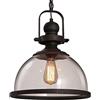 JUTNET Lampadario retrò industriale a sospensione in vetro nautico con lampada a soffitto in vetro trasparente for la camera da letto for la camera da letto della camera da letto for la cucina soggior