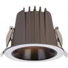 SANBDDLYY Luce for doccia impermeabile IP67 da 3,1 pollici, faretto incasso 5 W/7 W/10 W, CRI 97, for bagno, camera letto, corridoio(5W,Warm light)