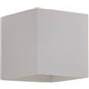 Lindby Applique dimmerabile (Moderno) colore Bianco, in Argilla ad es. Soggiorno & Sala da pranzo applique