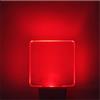U4GLORY Luci notturne rosse, spina in 2 pezzi, luce rossa da 0,5 W, luce notturna con sensore crepuscolare fino all'alba, accensione e spegnimento, luce notturna a LED da inserire nella parete