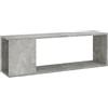 vidaXL Mobile TV Grigio Cemento 100x24x32 cm in Truciolato