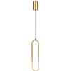 Cymwer Lampadario da Comodino for Camera da Letto Lampada a Sospensione Minimalista Lampade a Sospensione Moderne in Stile Nordico for Accessori da Cucina for Camera da Letto (Luce Bianca Or