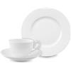 Villeroy & Boch Royal Set Colazione, Porcellana Premium Bone, Bianco, 18 Pezzi