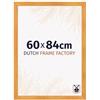 Dutch Frame Factory - Cornice 60x84 cm - Arancione - Cornice per foto in MDF con vetro plastico Antiriflesso - Cornice portafoto 60x84 cm - Praag