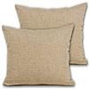 Cieffepi Home Collections Federa Copricuscino MULTICOLOR (Set 2 Federe 40x40 cm, Cappuccino)