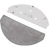 KHIronHive Staffa per mocio compatibile per Roomba per Combo Essential RVG-Y1/Y0112/Y0140/Y0110 Robot aspirapolvere con panno in microfibra Set di parti di ricambio