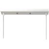 DESHOME L 40 cm, baldacchino a 2 fori, lampada a baldacchino, colore bianco, in metallo, opaco, copertura per 2 lampade, copertura per cavi da soffitto, per lampada a sospensione
