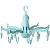 IKEA Pressa 801.896.63 - Asciugacapelli con 16 mollette, colore: Blu