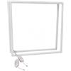 JANDEI - 2 Pannelli LED 60x60cm. Cornici Luminose da 48W, 4800 Lm per Installazione in Controsoffitti Modulari con Pannelli Armstrong, 40000 ore - Driver incluso (Luce Fredda 6000K)