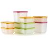 Tupperware Freezer Mates Gen II - Set di contenitori per alimenti, lavabili in lavastoviglie e senza BPA, 8 contenitori + 8 coperchi)
