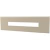 Top Light Applique Moderna Rettangolare Wally Metallo Sabbia 1 Luce 2G11 56Cm