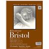 Strathmore (475-14 STR-475-14-15 Fogli Bristol Pad per Piatti, 35,6 x 43,2 cm, Bianco, 14X17