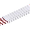 hntoolight 10pcs*50cm DC12V 5730 LED Striscia Rigida LED Bar Light 5730 5630 con U Alluminio Shell + PC Cover, Bianco freddo., 0.5M Transparent
