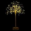 Wpsagek da tavolo a forma di e fiori, lampada a LED a forma di stella, mini scintillanti per camera da , decorazione per la casa, alimentate a batteria