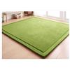 Loartee Coral Velvet Tappetino Area tappeti Gioco Tappetino per Gattonare per la cameretta del Bambino,Muschio Verde,150 * 150cm