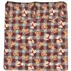 INTRECCI Set Lenzuola una Piazza e Mezza in Flanella, Tessuto in Cotone anti Pilling, Lenzuolo Sotto + Lenzuolo Sopra + 1 Federa, Comfort, Morbidezza, Lenzuola Made in Italy, Fantasia: Tartan Orsetti