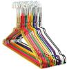 HANGERWORLD 100 Grucce Appendiabiti 40cm in Metallo in Colori Assortiti Salvaspazio per Casa e Lavanderia