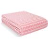 Nada Home Coperta Invernale Misto Lana Singola 1 Piazza Maglia Blankets 210x150 cm Made in Italy Calda Morbida e Confortevole