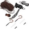 HAMPPLIES Kit Riparazione Tende a Rullo Corda Multifunzionale e Viti di Ricambio in Metallo, Accessori per Tapparelle e Persiane, Sostituzione Semplice per Uso Domestico e Lavori