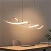 KOSILUM Sospensione LED doppio Barre ondulate 110 cm - GALBA - in saldi.