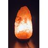 ZAFA Lampada al Sale/Naturale Fatta a Mano da 2 a 3 KG/Lampada Sale dell'Himalaya/1 Lampadina 15w/Sale Rosa/Commercio Equo e Solidale